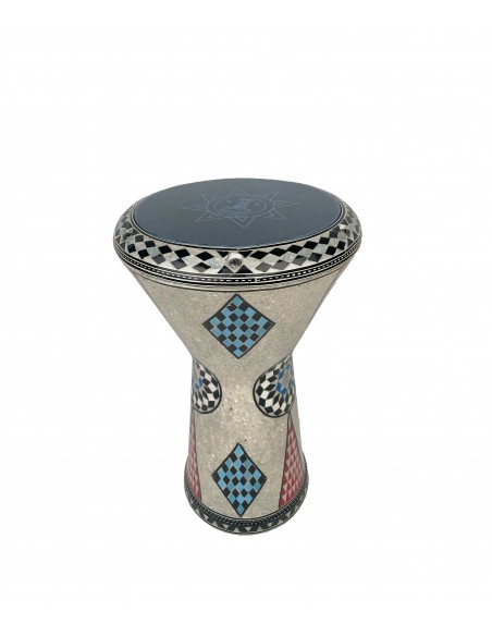 Alexandria 22'' Orijinal Mısır Döküm Profesyonel İşlemeli Darbuka - 22207