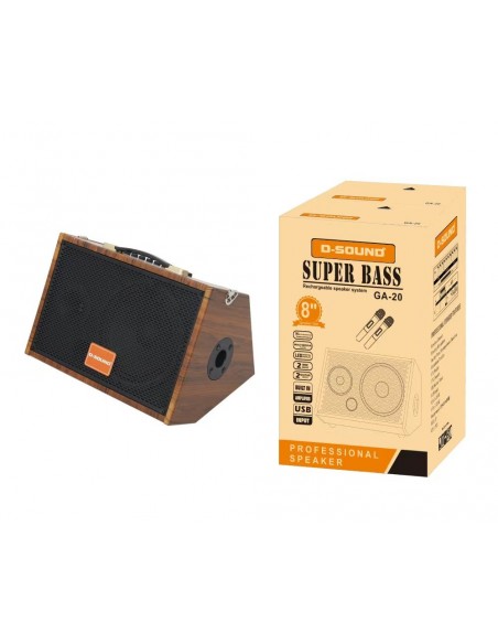 D-SOUND GA-20 Taşınabilir Şarjlı Hoparlör