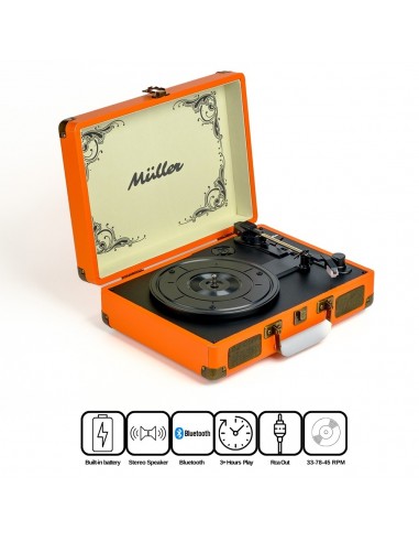 Müller Mr-350Bt Nostaljik Pikap Portakal-Turuncu