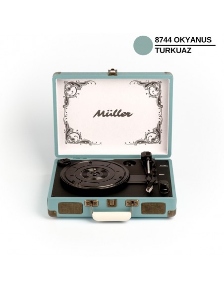 Müller Mr-350Bt Nostaljik Pikap Okyanus-Turkuaz