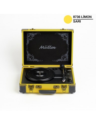 Müller Mr-350Bt Nostaljik Pikap Limon-Sarı