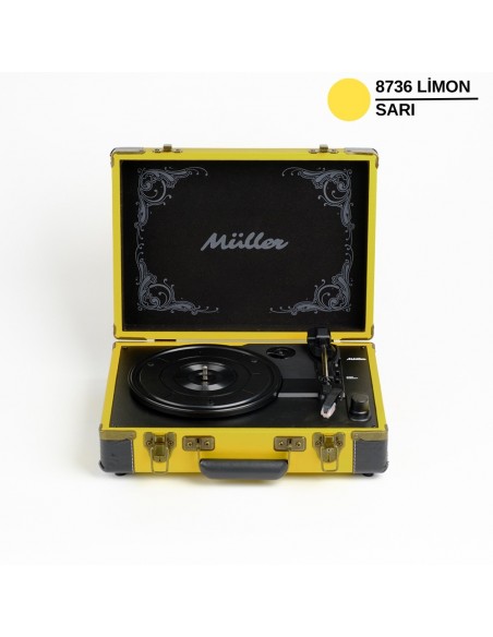 Müller Mr-350Bt Nostaljik Pikap Limon-Sarı