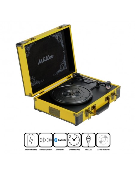 Müller Mr-350Bt Nostaljik Pikap Limon-Sarı