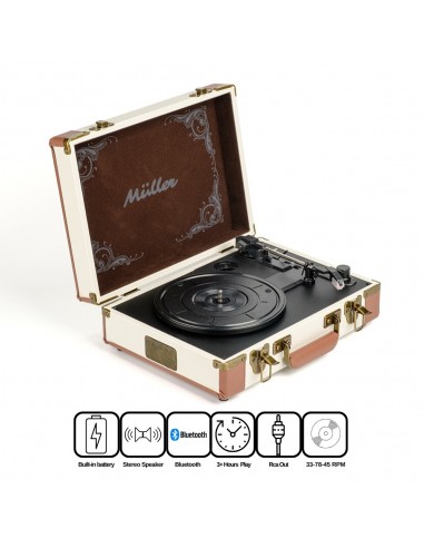 Müller Mr-350Bt Nostaljik Pikap Kokonat-Beyaz