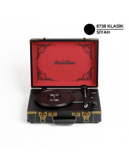 Müller Mr-350Bt Nostaljik Pikap Klasik-Siyah