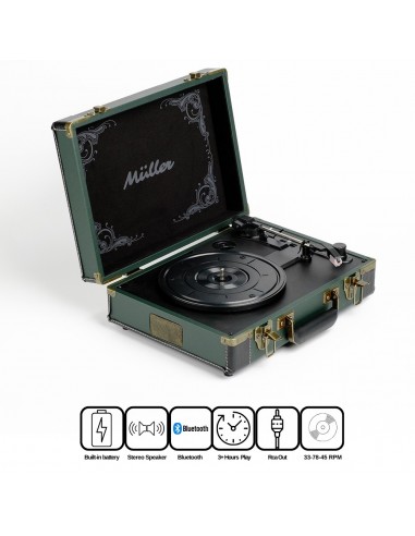 Müller Mr-350Bt Nostaljik Pikap Çam-Yeşil