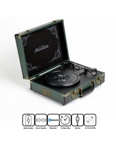 Müller Mr-350Bt Nostaljik Pikap Çam-Yeşil