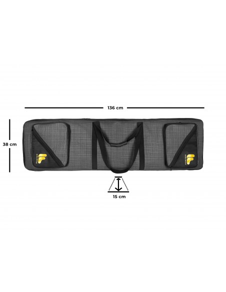 Fortex 450 Serisi Taşınabilir Piyano Çantası 88 Tuş Siyah