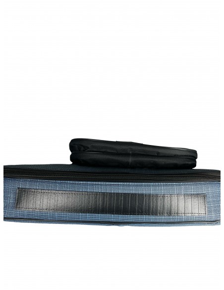 Fortex 450 Profesyonel Seri Explorer RR Randy Rhoads Kasa Elektro Gitar Çantası Açık Mavi