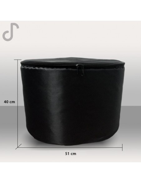 Fortex 300 Serisi Asma Davul Çantası Siyah