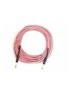 RIZO RZ-RDW Gitar Kablosu Beyaz-Kırmızı