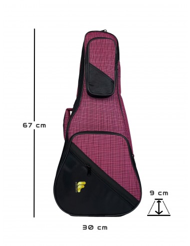 Fortex 450 Serisi Tenor Ukulele Çantası - Pembe