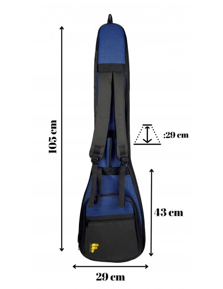 Fortex 450 Serisi Kısa Sap Bağlama Çantası Blue
