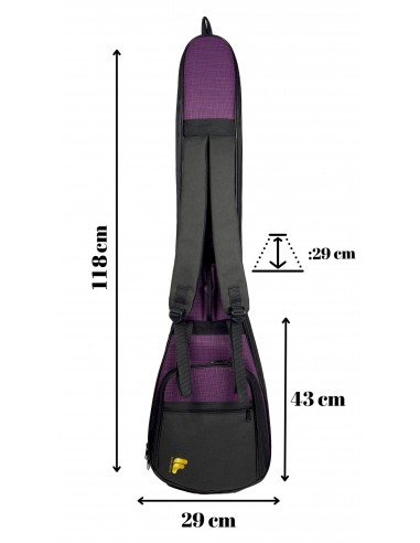 Fortex 450 Serisi Uzun Sap Bağlama Çantası Bordo