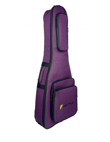 Fortex 450 Serisi Akustik Gitar Çantası Bordo