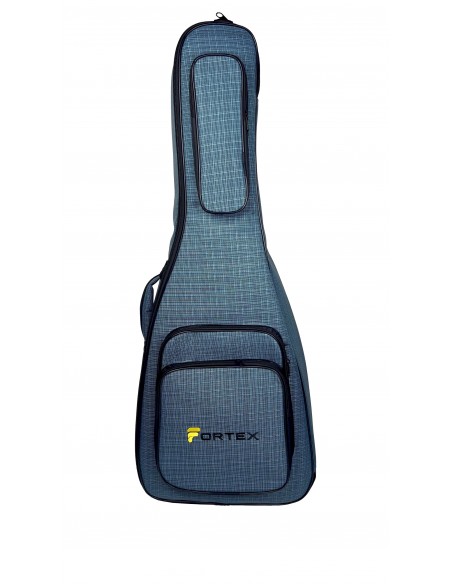 Fortex 450 Serisi Akustik Gitar Çantası Light Blue