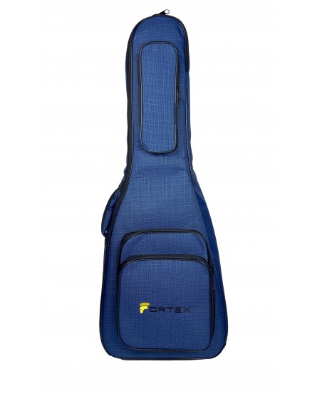 Fortex 450 Serisi Akustik Gitar Çantası Blue