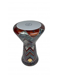 Gawharet el Fan 23'' Yeşil Sedef Profesyonel Darbuka... 2