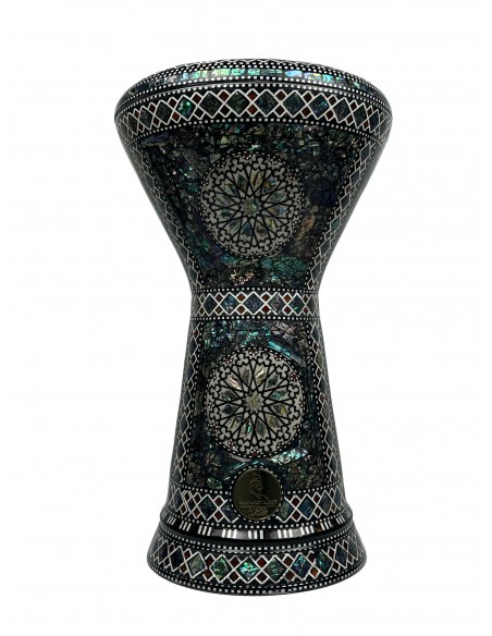 Gawharet el Fan 23'' Yeşil Sedef Profesyonel Darbuka Model 23703