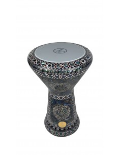 Gawharet el Fan 23'' Yeşil Sedef Profesyonel Darbuka... 2
