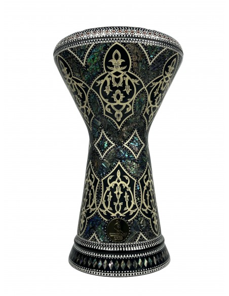 Gawharet el Fan 23'' Yeşil Sedef Profesyonel Darbuka Model 23704