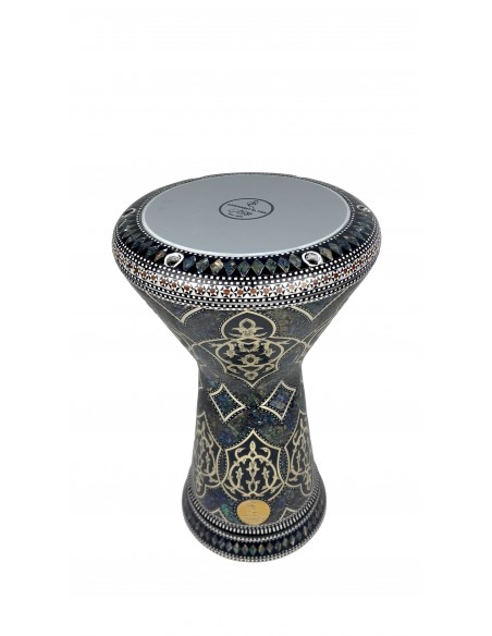 Gawharet el Fan 23'' Yeşil Sedef Profesyonel Darbuka Model 23704