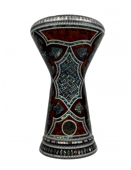 Gawharet el Fan 23'' Yeşil Sedef Profesyonel Darbuka Model 23706