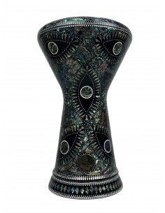 Gawharet el Fan 23'' Yeşil Sedef Profesyonel Darbuka...
