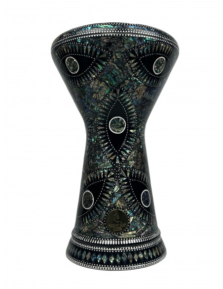 Gawharet el Fan 23'' Yeşil Sedef Profesyonel Darbuka Model 23707