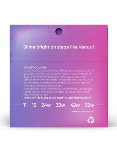 Pitbull VAG 11-52 EL Akustik Gitar Teli