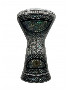 Gawharet el Fan 23'' Yeşil Sedef Profesyonel Darbuka...
