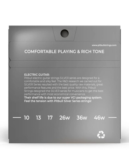 Pitbull SEG 10-46 L Elektro Gitar Teli