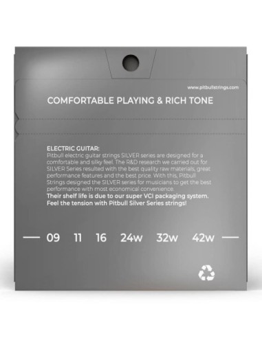 Pitbull SEG 09-42 SL Elektro Gitar Teli