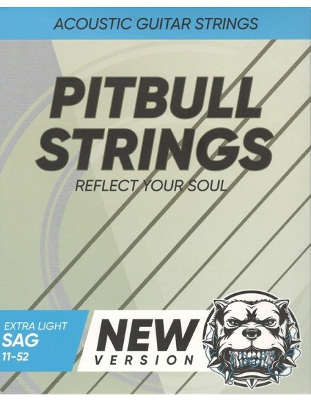 Pitbull SAG 11-52 EL Akustik Gitar Teli