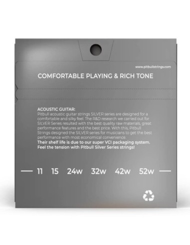 Pitbull SAG 11-52 EL Akustik Gitar Teli