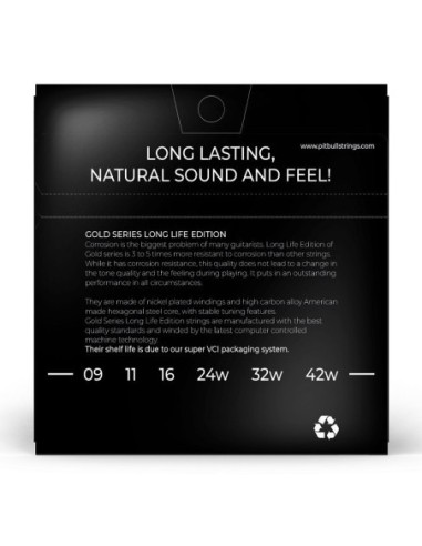 Pitbull LEG 09-42 SL Elektro Gitar Teli