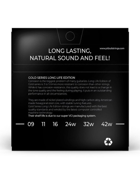 Pitbull LEG 09-42 SL Elektro Gitar Teli