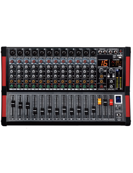 ODO MX-12M99 12 Kanal 99 DSP Efektli Deck Mikser