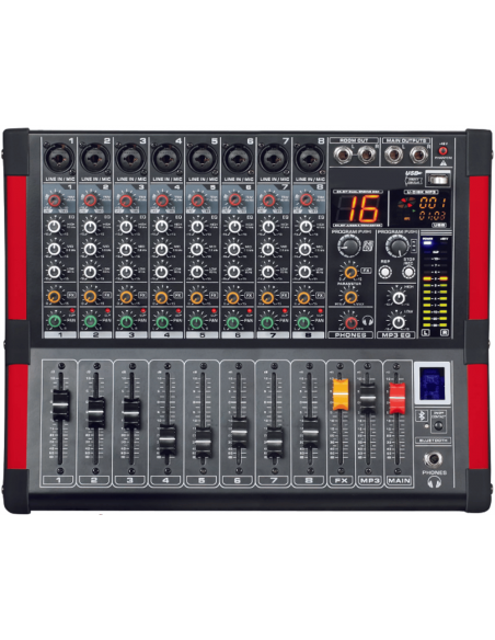 ODO MX-8M99 8 Kanal 99 DSP Efektli Deck Mikser