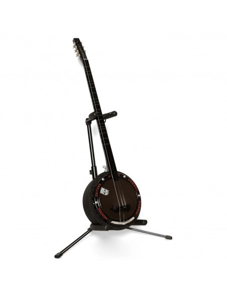 Zeynel Abidin Siyah Gövde Uzun Sap Cümbüş Saz - Sazbüş