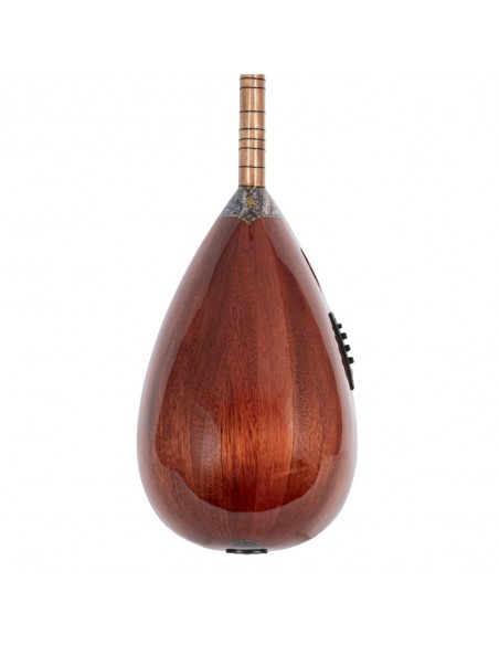 Maun Ağacı Gövde Sedef Klavye Kısa Sap EQ Sistemli Bağlama