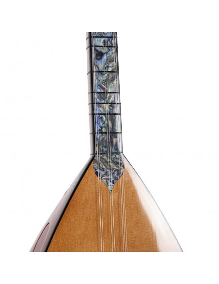 Maun Ağacı Gövde Sedef Klavye Kısa Sap EQ Sistemli Bağlama