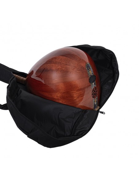 Maun Ağacı Gövde Sedef Klavye Kısa Sap EQ Sistemli Bağlama