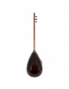 Ceviz Ağacı Gövde Sedef Klavye Kısa Sap EQ Sistemli Bağlama 2