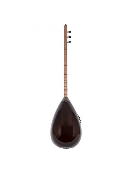 Ceviz Ağacı Gövde Sedef Klavye Kısa Sap EQ Sistemli Bağlama