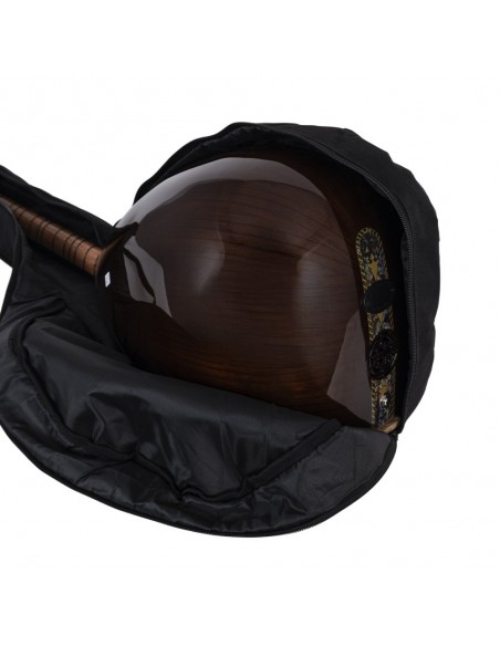 Ceviz Ağacı Gövde Sedef Klavye Kısa Sap EQ Sistemli Bağlama