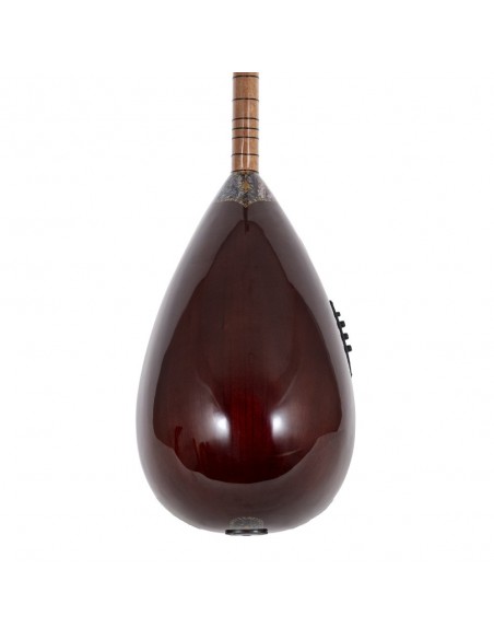 Çınar Ağacı Gövde Sedef Klavye Kısa Sap EQ Sistemli Bağlama