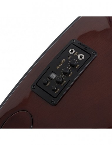 Çınar Ağacı Gövde Sedef Klavye Kısa Sap EQ...