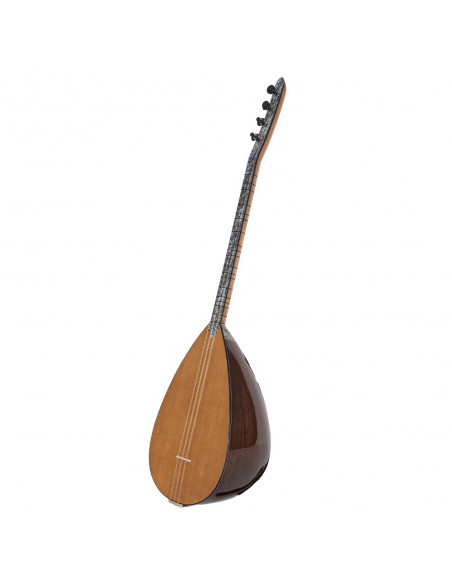 Ceviz Ağacı Gövde Sedef Klavye Kısa Sap Bağlama