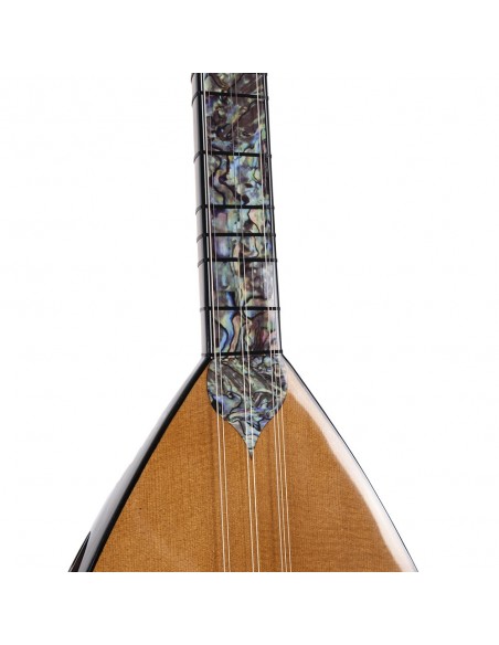 Ceviz Ağacı Gövde Sedef Klavye Kısa Sap Bağlama